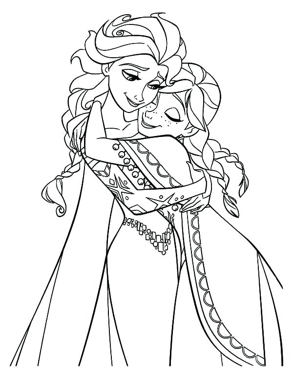600x787 And Coloring Pages And Frozen And Coloring Pages Printable