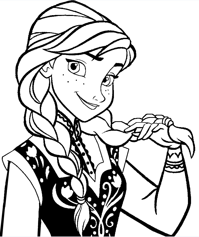 774x921 Free Frozen Coloring Page Frozen Coloring Book