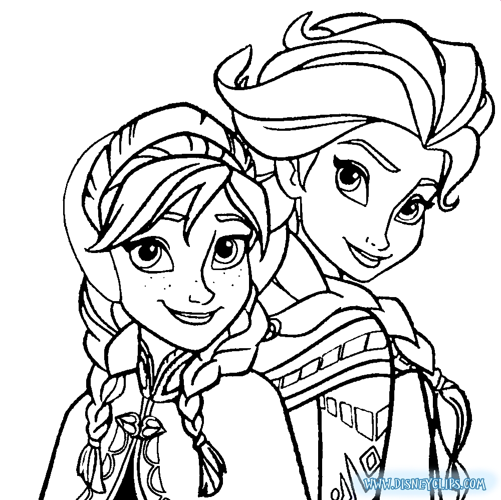 1000x998 Frozen Coloring Pages Elsa Face