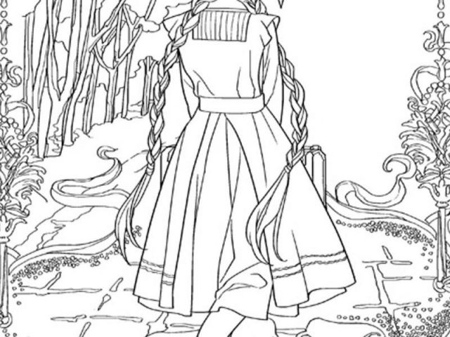 640x480 Lovely Anne Of Green Gables Coloring Pages