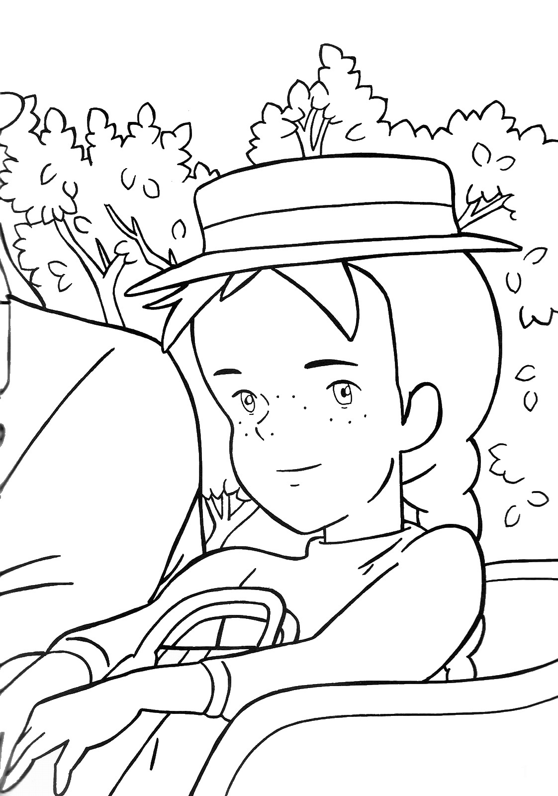 1122x1600 Anne Of Green Gables Free Coloring Pages On Art Coloring Pages