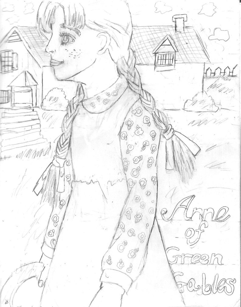 792x1008 Anne Of Green Gables Coloring Page Free Download