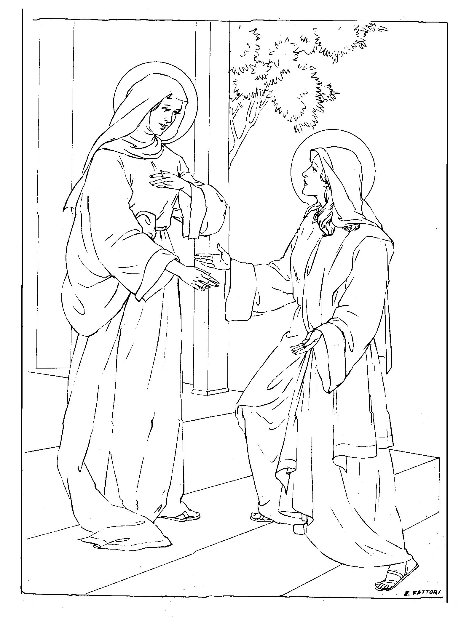 1555x2103 Feast Days Coloring Pages