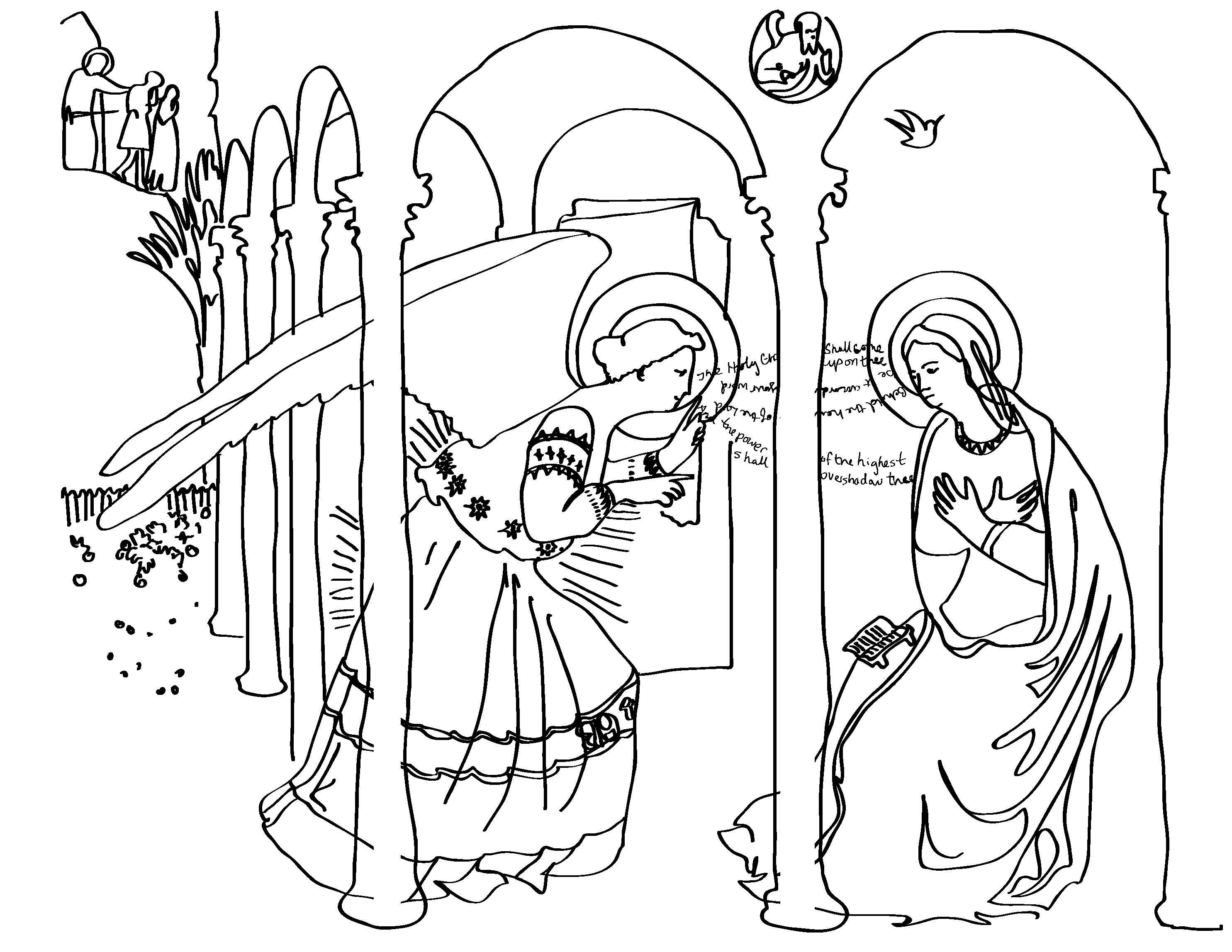 2970x2295 Fra Angelico's The Annunciation The Everyday