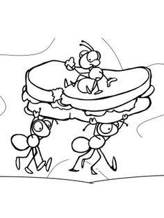 236x314 Grasshopper And Ant Coloring Page 14 Drawing Ant