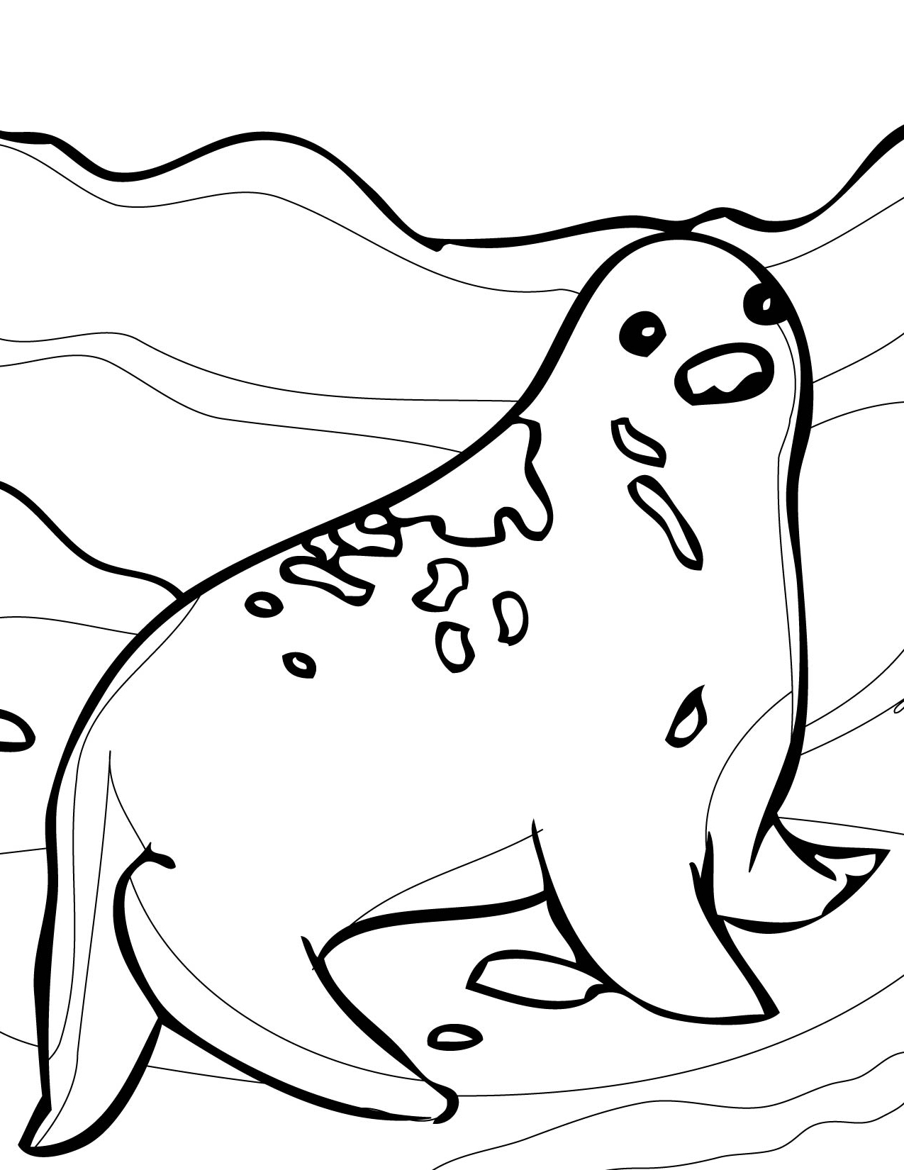 1275x1650 Profitable Antarctica Coloring Page Antarctic Animals Pages Me