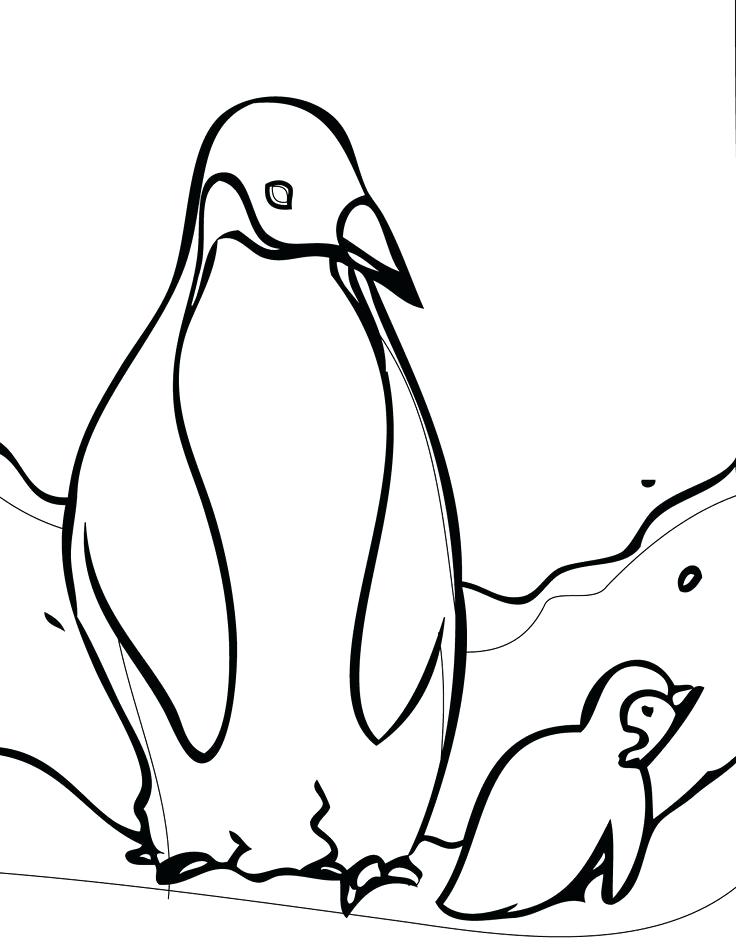 736x952 Coloring Antarctica Coloring Pages Penguins Book Images Penguin