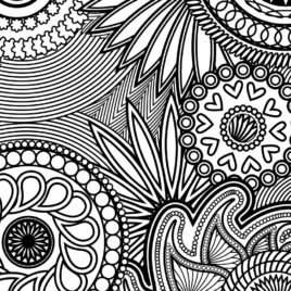 268x268 Coloring Pages For Adults Designs Archives