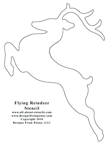 375x502 Reindeer Antler Template Printable Coloring Page Reindeer Antlers