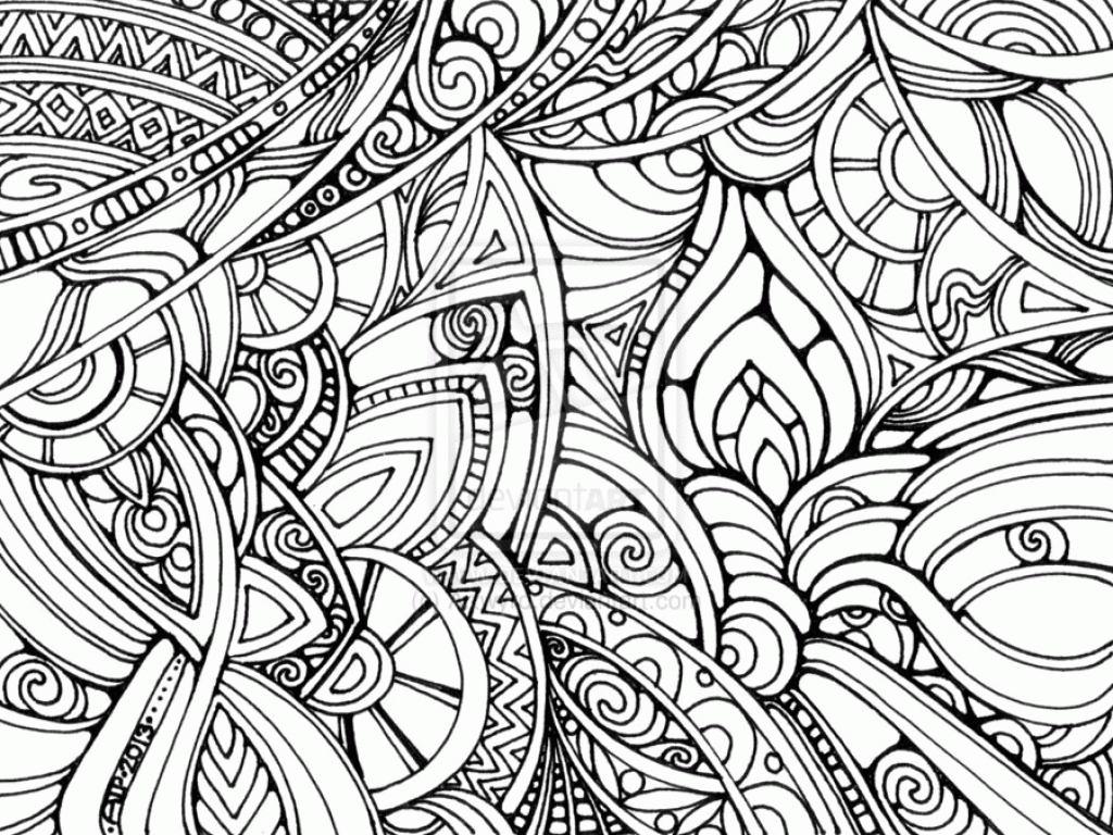 1024x768 Best Of Anxiety Trippy Coloring Pages Gallery Great Collection