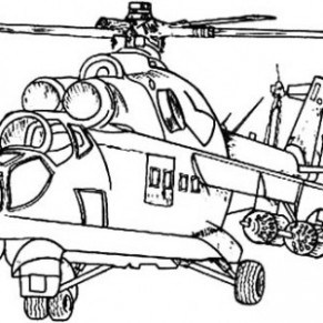 291x291 How To Draw Apache Helicopter Coloring Pages How To Draw