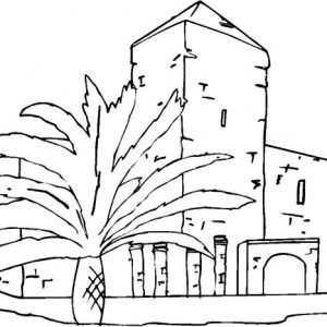 300x300 Store And Apartment Building Coloring Pages Best Place To Color