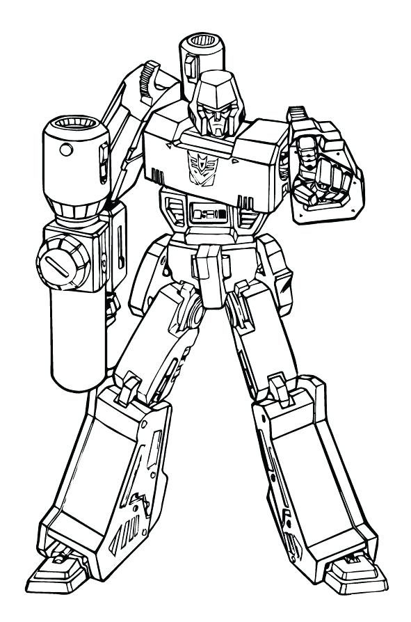 591x894 Megatron Coloring Pages Printable