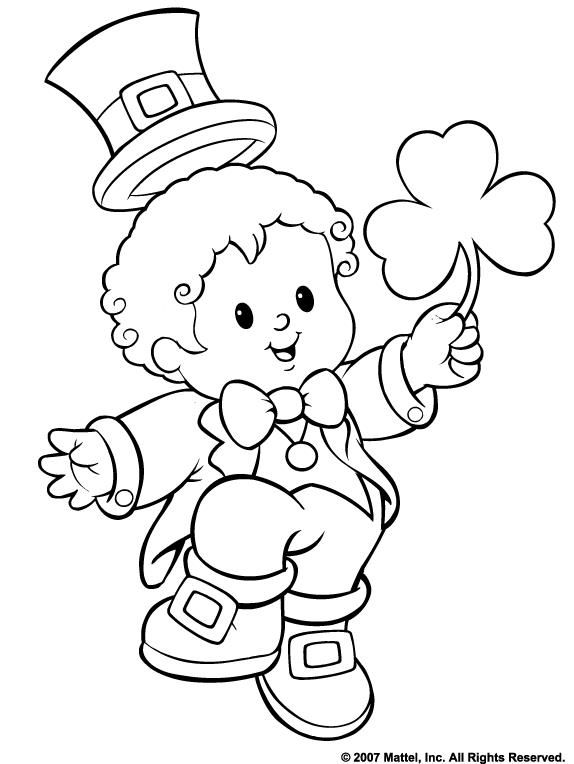 574x764 St Pats Coloring For When The Little Ones Visit Your Office