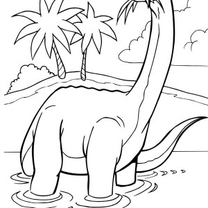 300x300 Drawing Apatosaurus Coloring Pages Best Place To Color