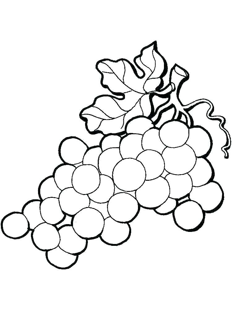 750x1000 Grape Coloring Page Purple Grapes Coloring Page Grape Ape Coloring