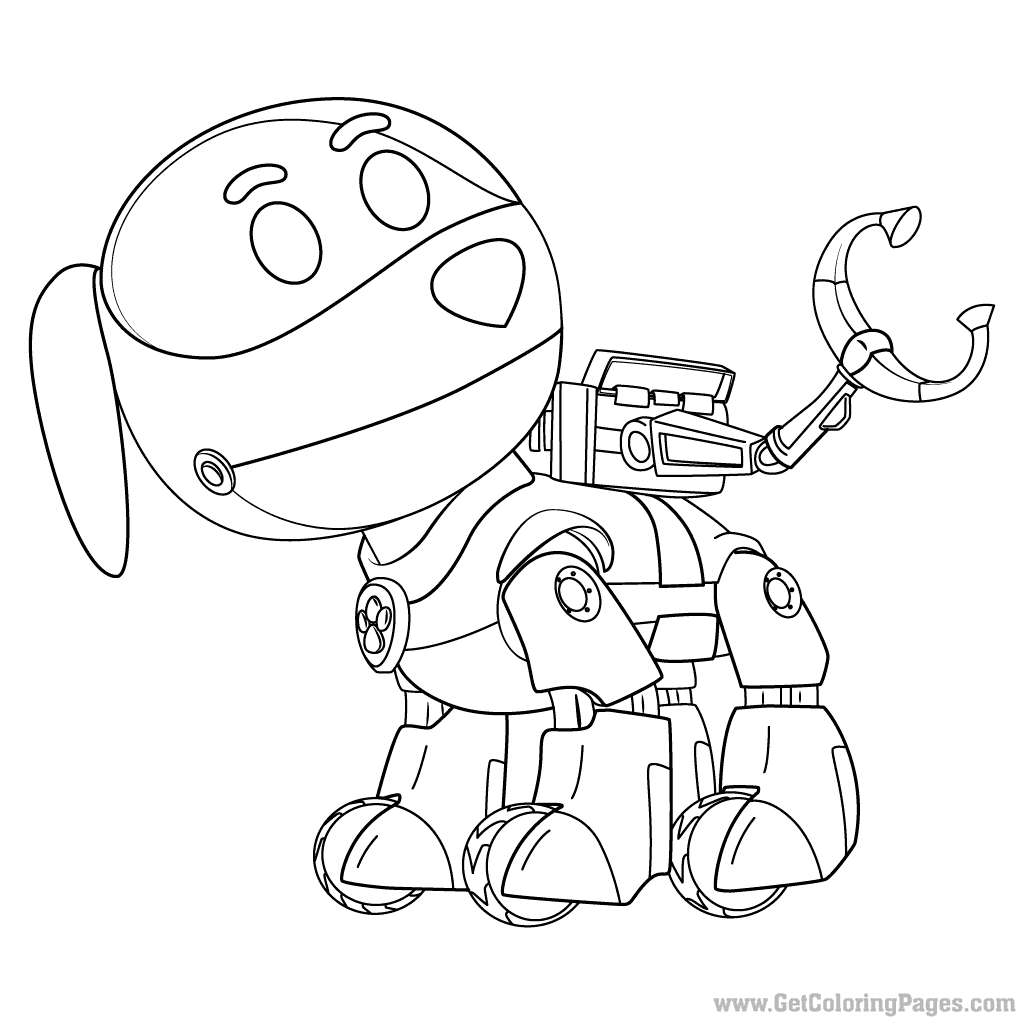 1024x1024 Paw Patrol Coloring Pages