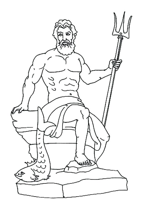600x849 Greek God Coloring Pages Impair.co