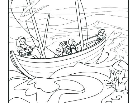 440x330 Apostle Paul Coloring Pages Coloring Pages Apostle Shipwreck Page