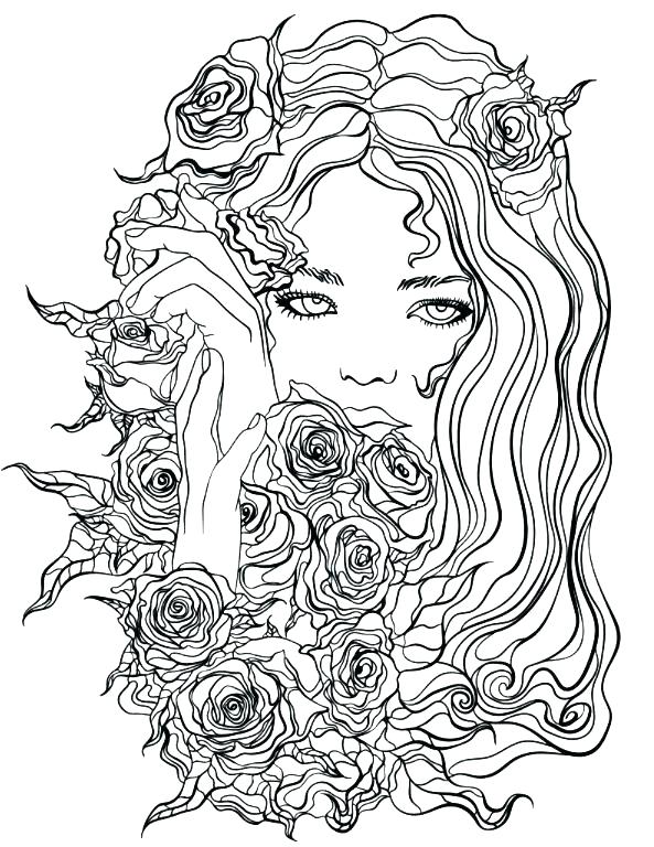 593x768 Recolor Colouring Pages Interesting Coloring Pages App Pretty Girl