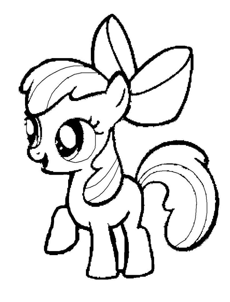 Apple Bloom Coloring Page