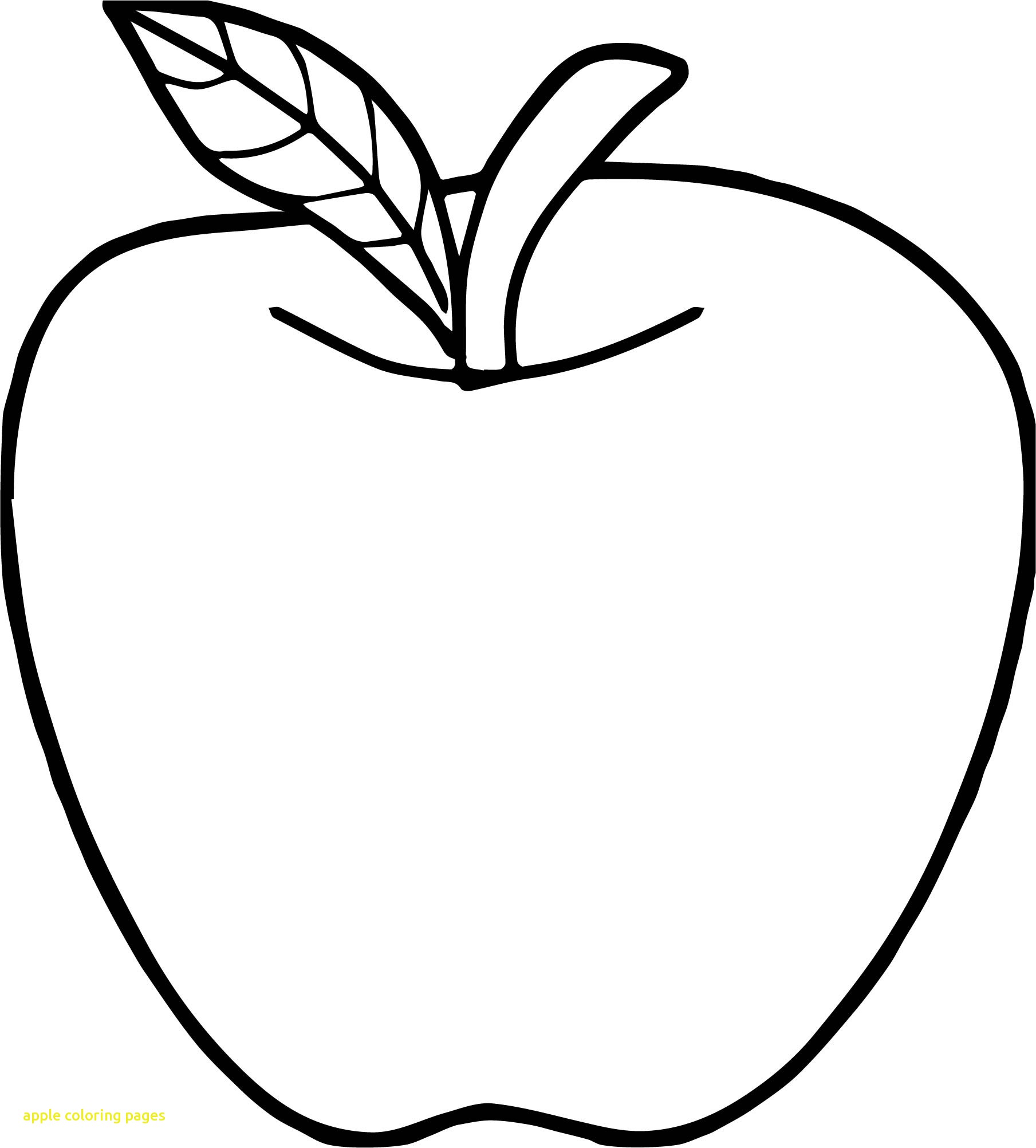 1809x2004 Apple Coloring Page 8
