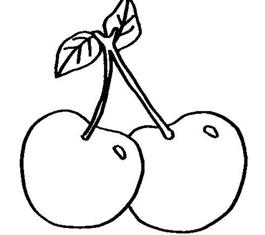 900x800 Advanced Fruit Coloring Pages Toddlers Colouring For Fruits