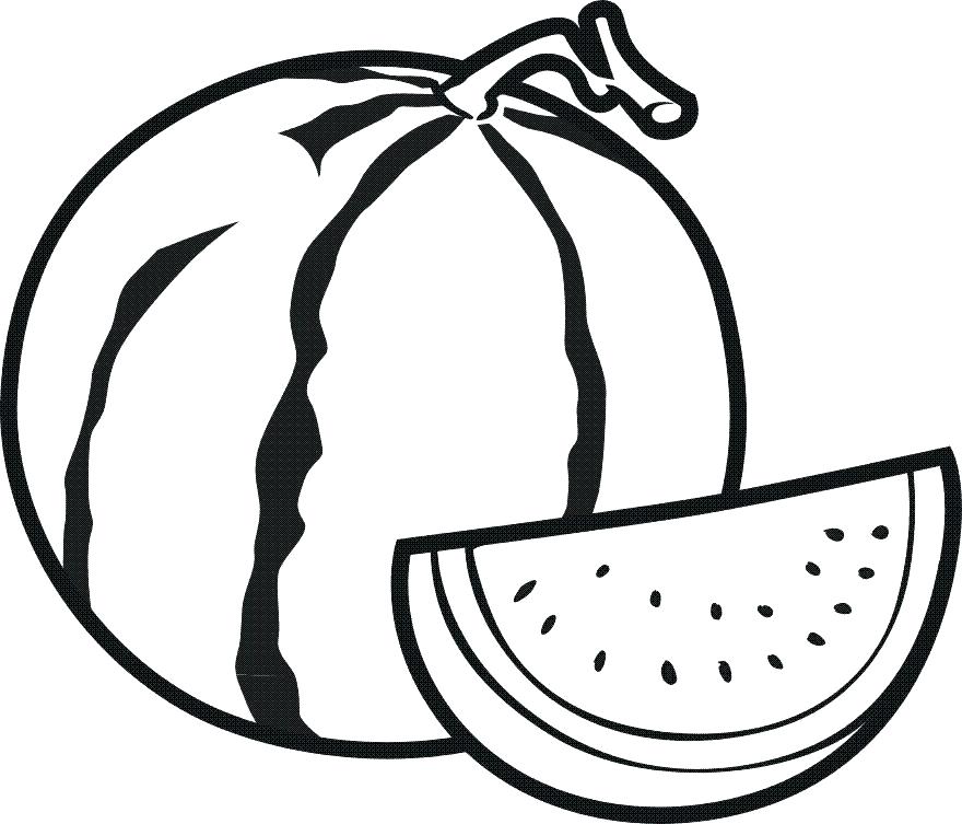 880x753 Fruit Coloring Pages For Toddlers
