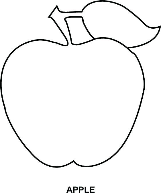 562x674 Apple Coloring Pages Apple Coloring Pages Pictures Fruit Coloring