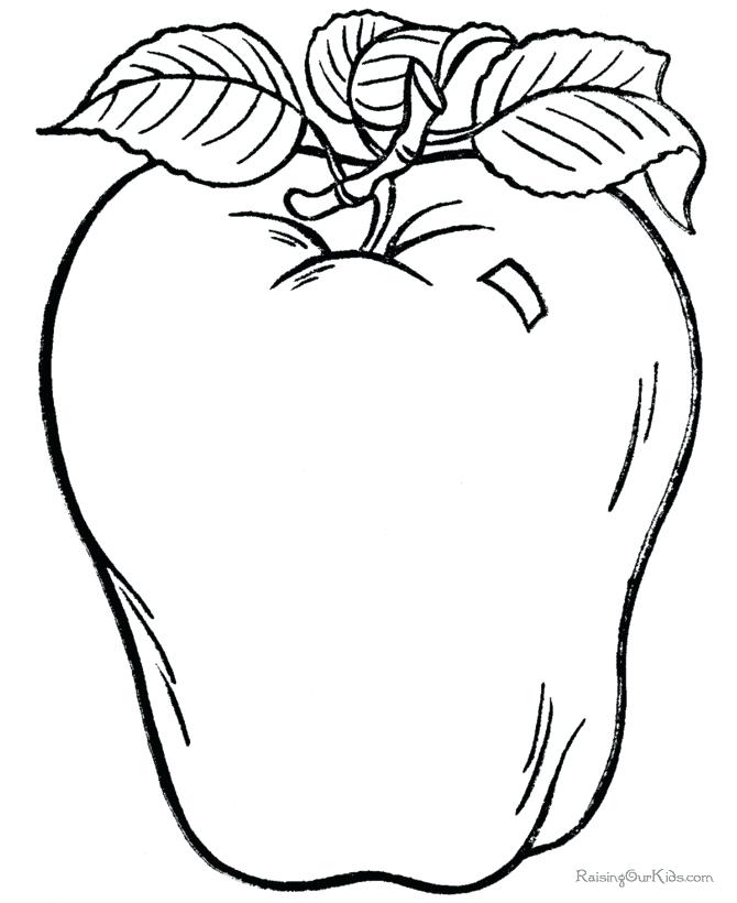 670x820 Apple Coloring Pages Apple Coloring Sheets Apple Coloring Page