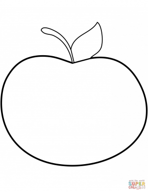 298x386 Printable Apple Template Photos Design Templates Free Tree Pattern