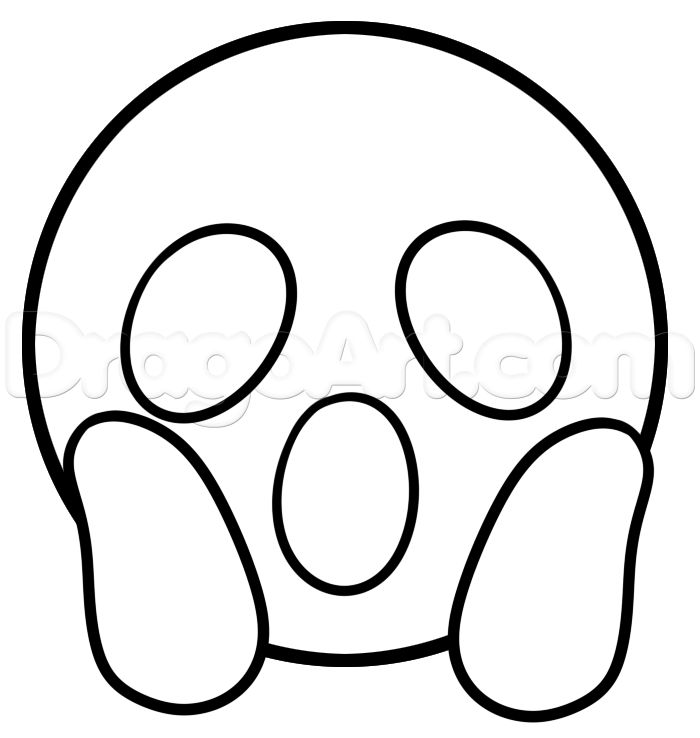 Apple Emoji Coloring Pages