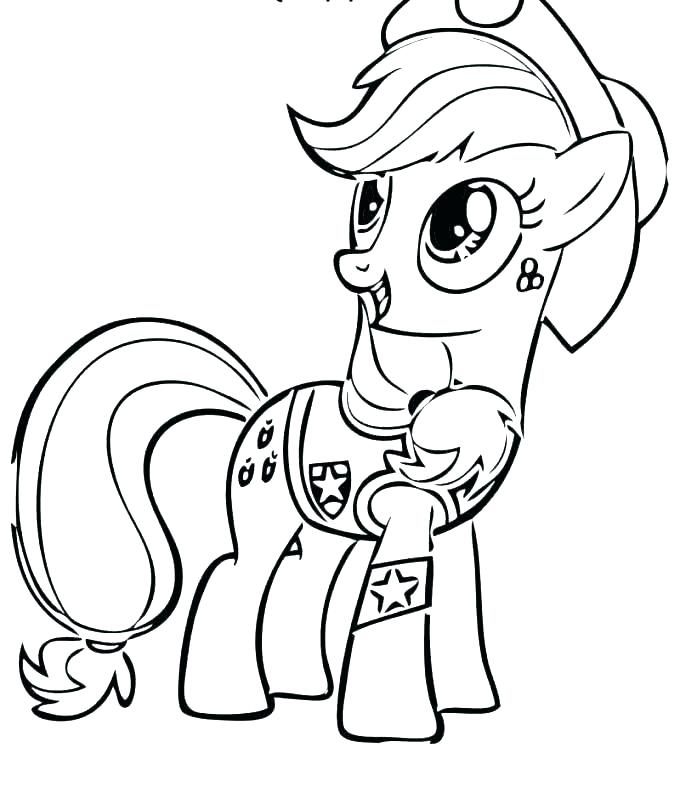 680x792 Applejack Coloring Page Applejack Coloring Page My Little Pony