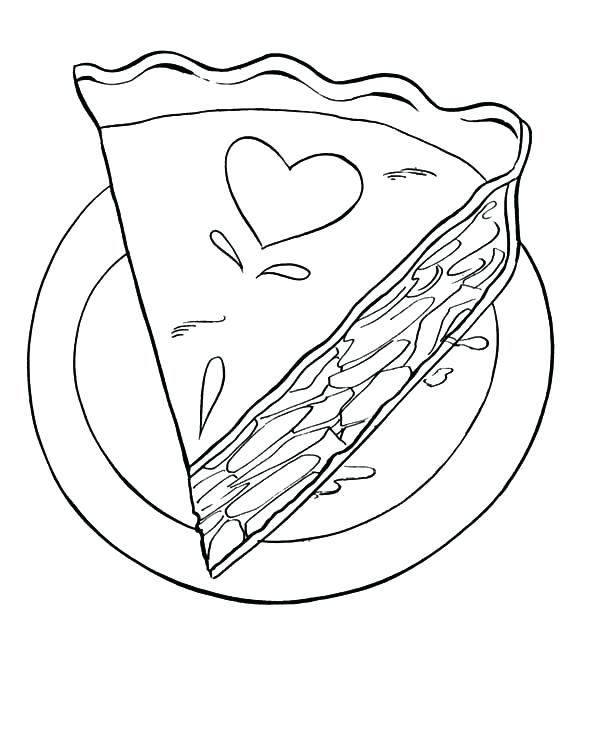 600x734 Pinkie Pie Coloring Page Pie Coloring Page Stock Yummy Apple Pie