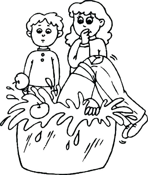 618x731 Apple Tree Coloring Pages Apples Coloring Pages Apple Tree