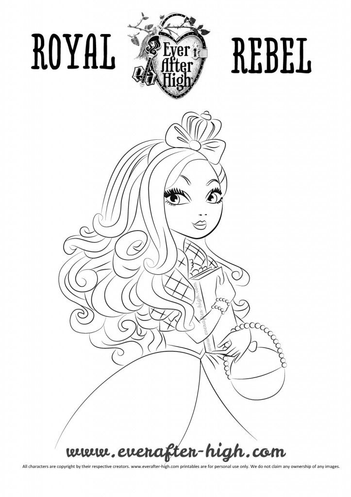 Apple White Coloring Pages