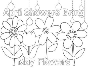 350x272 Extraordinary Idea May Coloring Pages Printable April Preschool