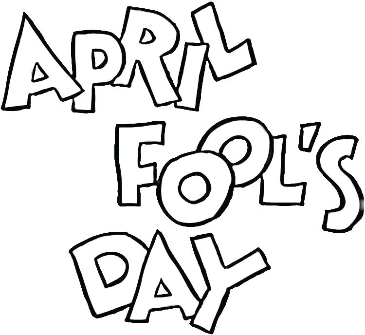 750x688 April Coloring Pages Free Printable April Fools Coloring Pages