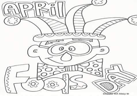 476x333 April Coloring Sheets Page Image Clipart Images
