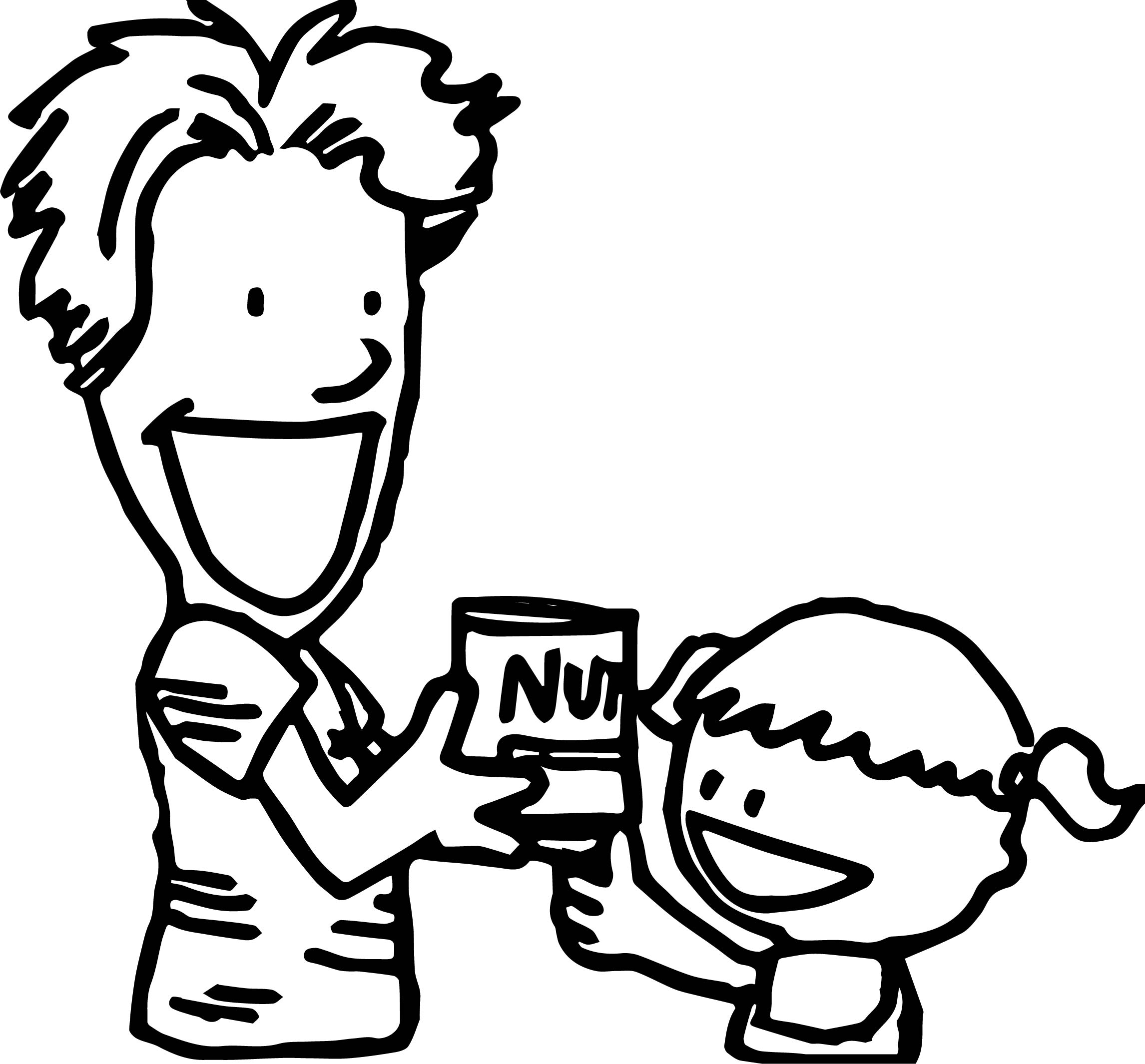 2292x2130 April Fool Family Nut Coloring Page Wecoloringpage