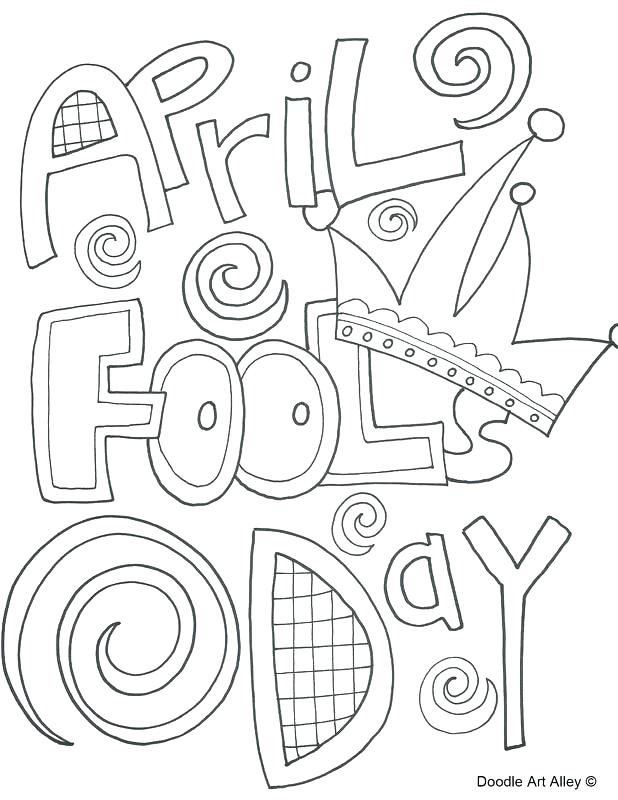 618x800 April Coloring Pages Coloring Pages Fools Day Coloring Pages