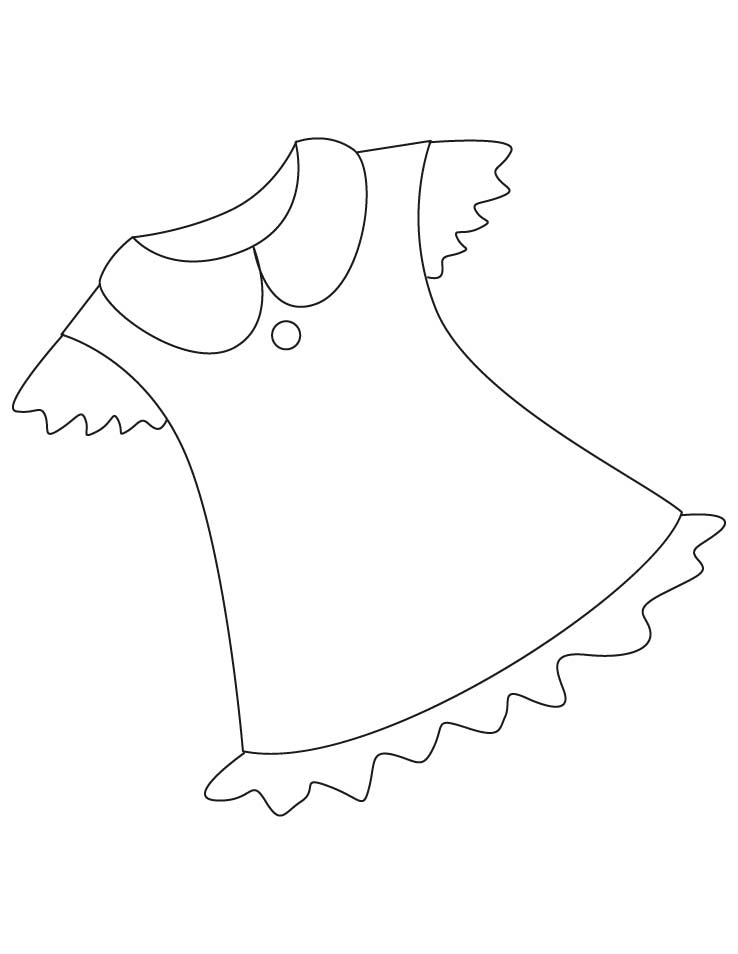 738x954 Apron Coloring Page Color Bros