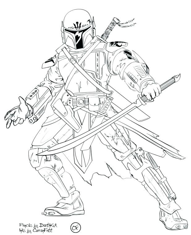 618x758 Best Star Wars Clone Trooper Coloring Pages Contemporary For Arc