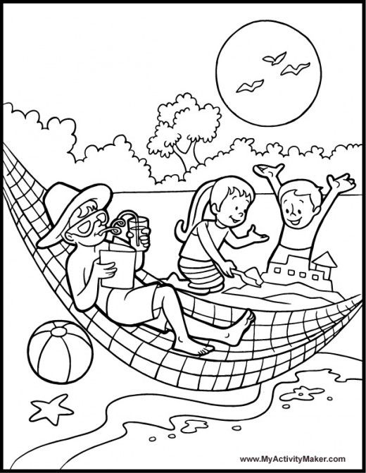 520x671 Kaboose Summer Coloring Pages Arcade Games Disney Games Best Free