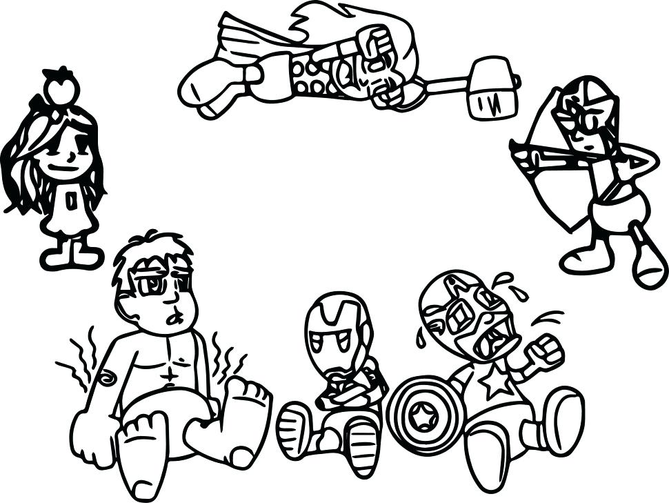 970x729 Printable Avengers Coloring Pages For Boys Arcade Games To Print