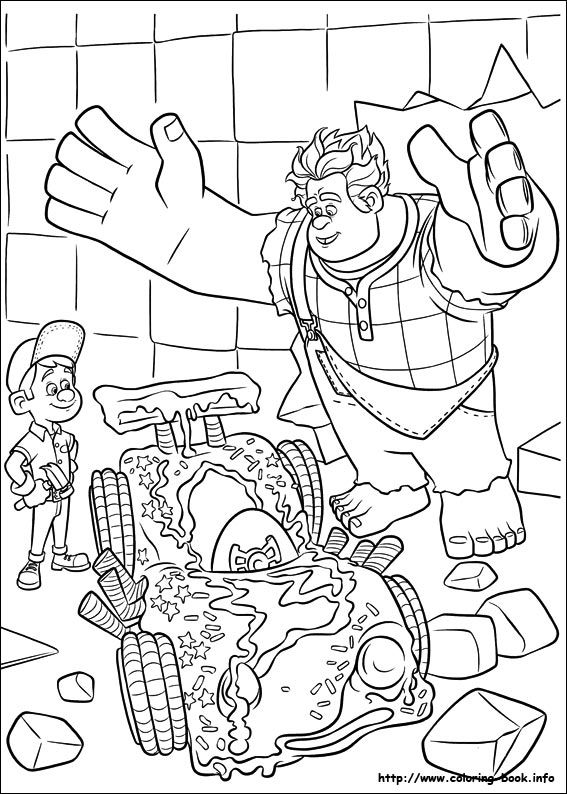 567x794 Wreck It Ralph Coloring Picture Vanellope Von Schweetz