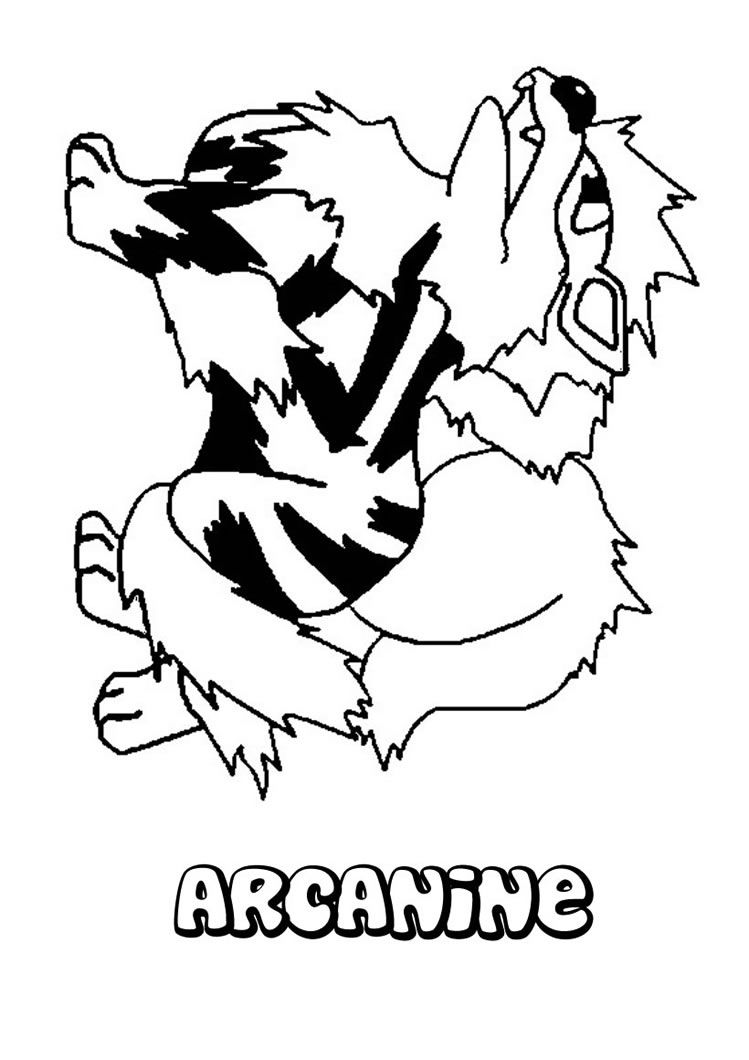 749x1060 Arcanine Coloring Page pokemon.jpg Wedding Ideas