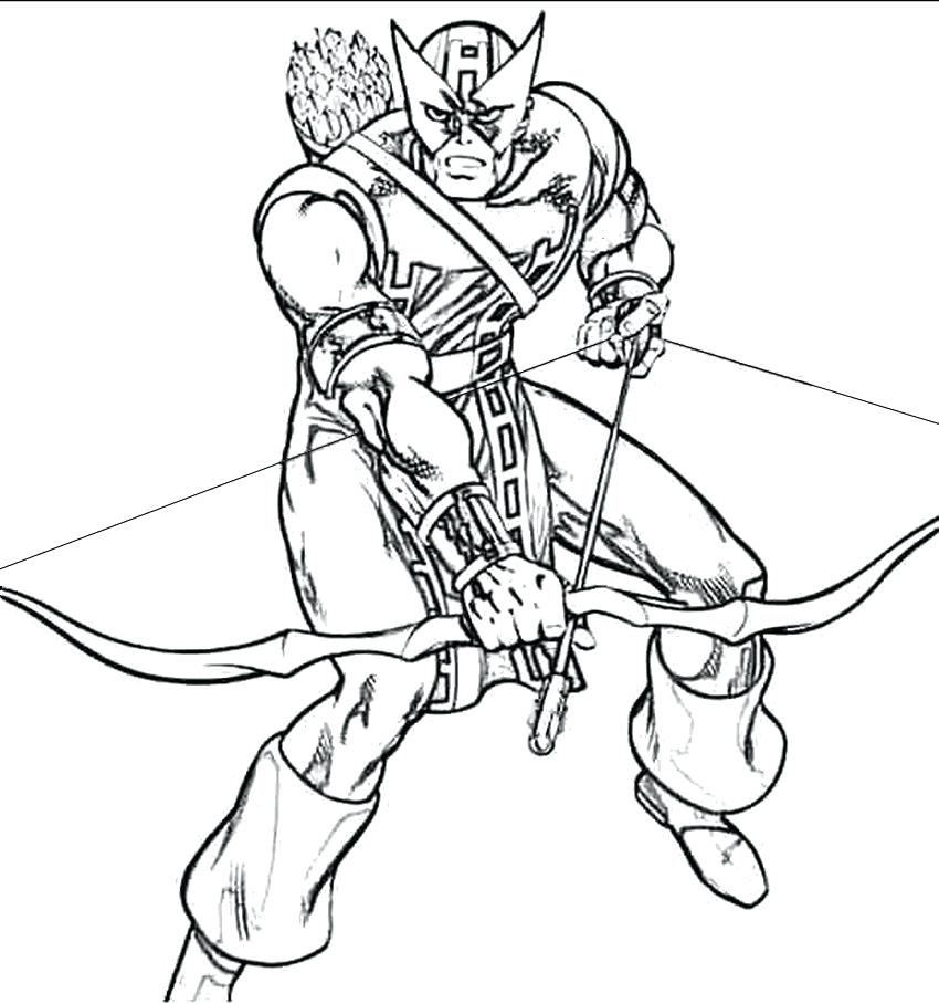 850x908 Coloring Pages Archer A Images Free