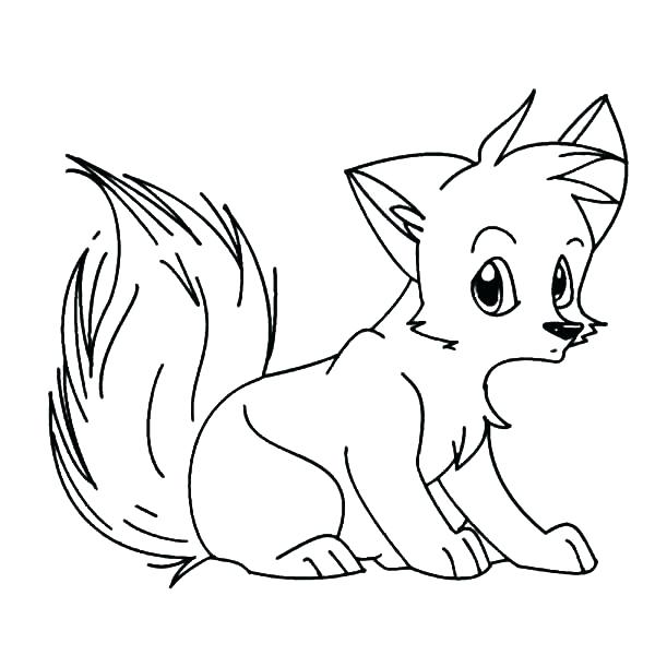600x600 Arctic Fox Coloring Page Coloring Pages Fox Animal Jam Arctic Fox