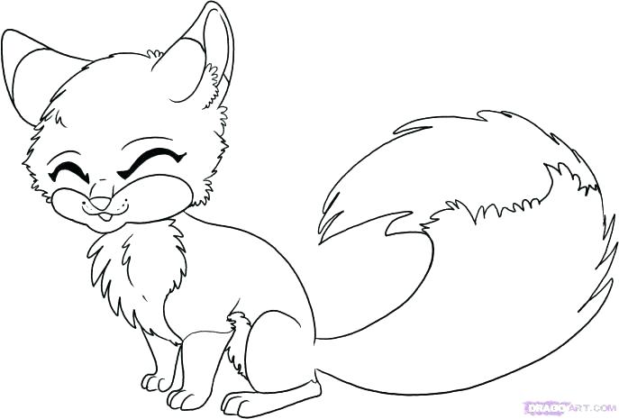 687x465 Tails The Fox Coloring Pages Animal Jam Arctic Fox Coloring Pages